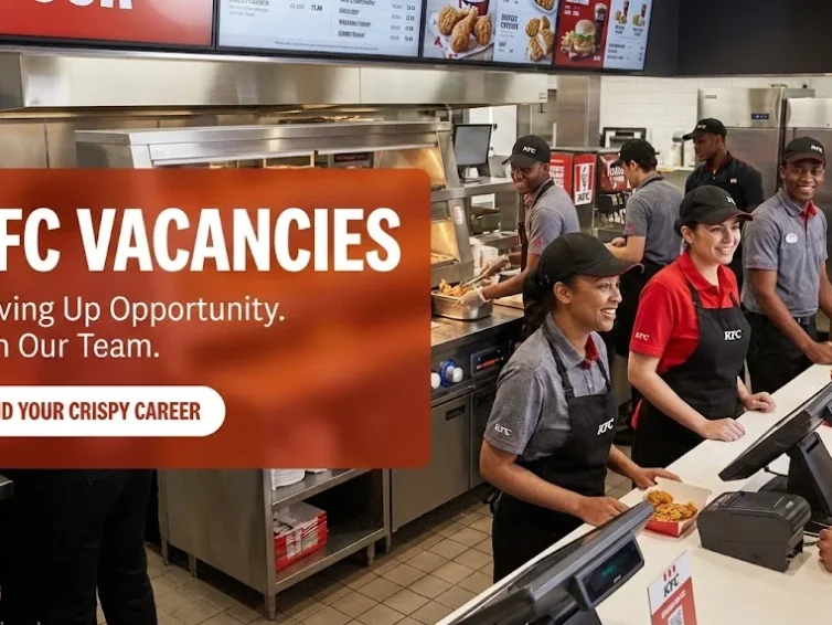 KFC Jobs 2026 | Cashiers, Cooks, Cleaners & Restaurant Vacancies in South Africa – Apply Now